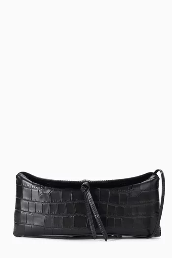 كلاتش إيف جلد بنقشة جلد التمساح