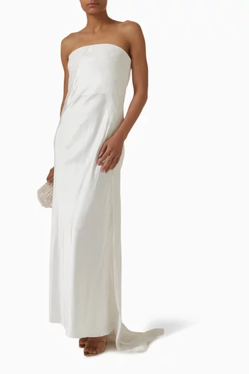 فستان ايفي بلا حمالات