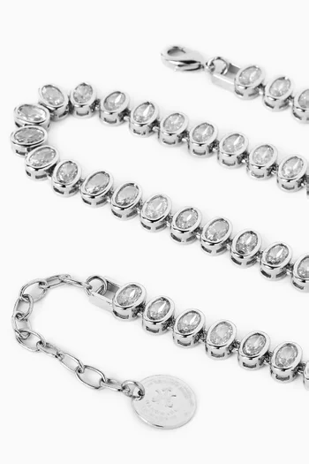 قلادة مرصعة بالكريستال