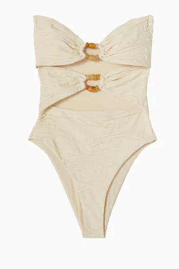 Amii Cut-out One-piece Swimsuit