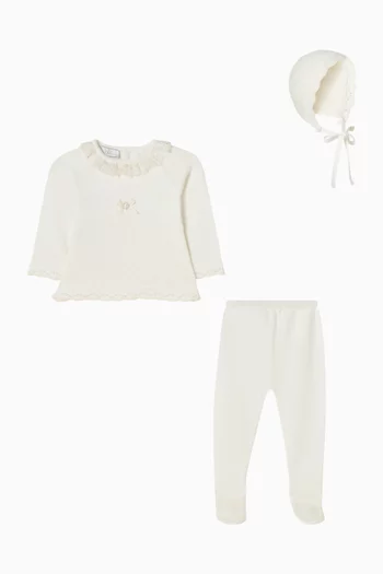 طقم منسوج، 3 قطع