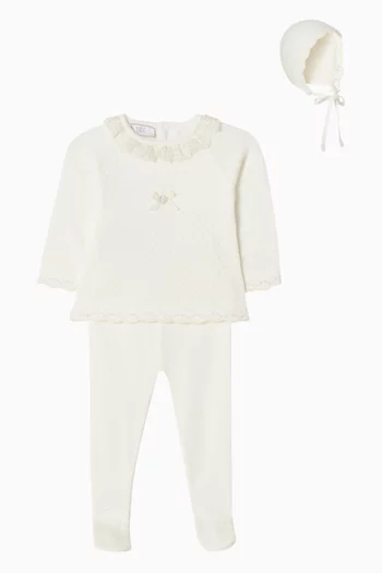 طقم منسوج، 3 قطع