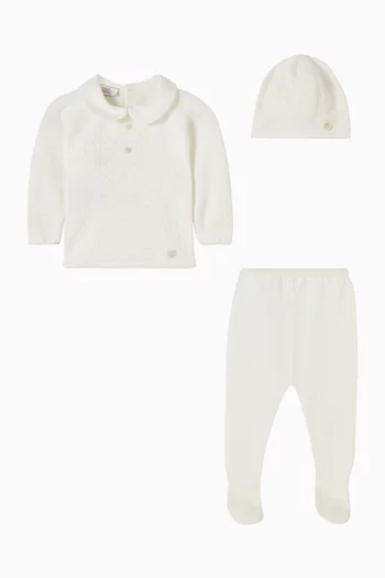 طقم منسوج، 3 قطع