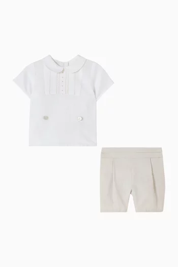 Nectar Shirt & Shorts Gift Set in Cotton