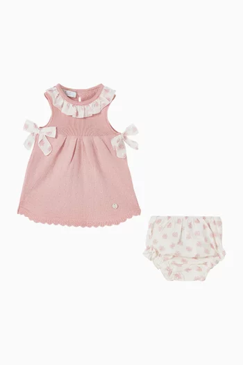 فستان ميموسا بحواف دانتيل