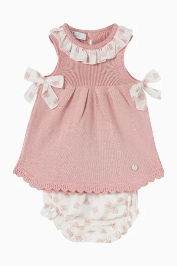 فستان ميموسا بحواف دانتيل