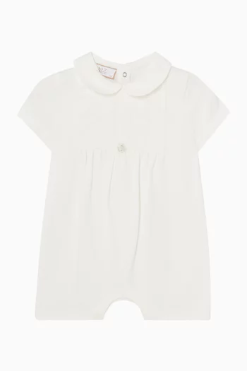 Interlock Knit Romper