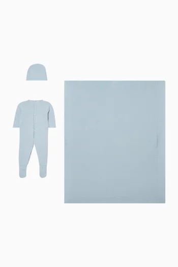 طقم هدايا مزيج صوف وكشمير، 3 قطع