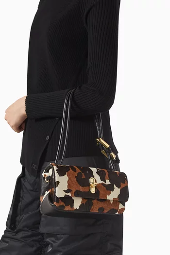 The Mini Dual Top-handle Bag in Calf Hair