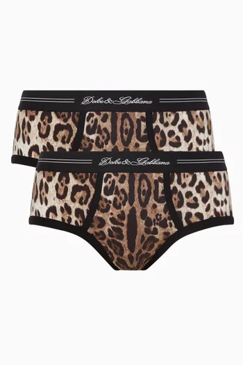 سروال داخلي بنقشة جلد الفهد