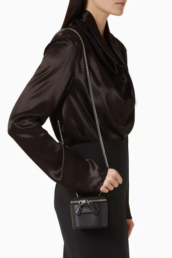 The Mini Vanity Bag in Leather