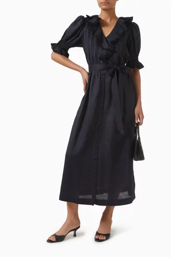 فستان هارييت متوسط الطول