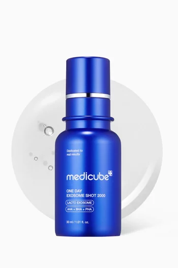 Zero Exosome Shot 2,000 PPM Spicule Facial Serum & Exosome with AHA+BHA+PHA, 30ml