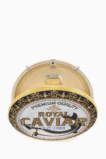 Disc Royal Caviar Clutch