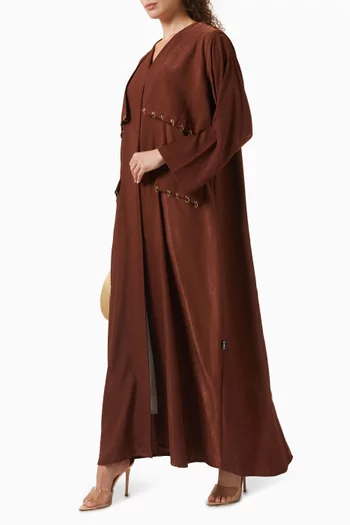 عباية بحلقات