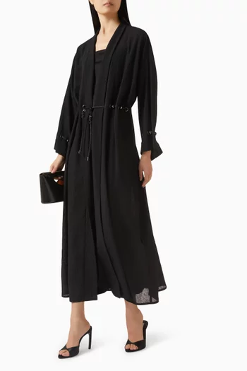 Drawstring Abaya