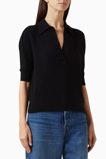 Shrunken Jo Sweater in Cashmere-blend