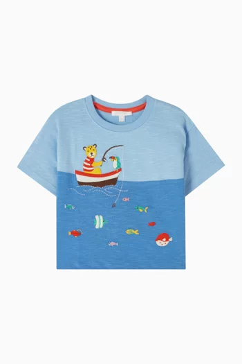 Ocean Relaxed T-shirt in Organic Cotton