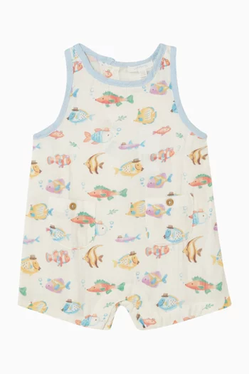 Fancy Fish Romper