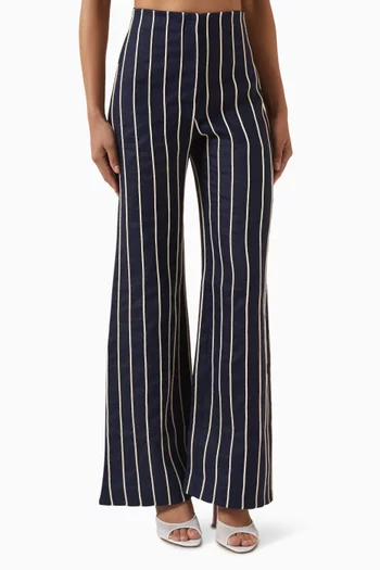 Tuyo Wide-leg Pants in Linen