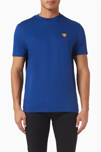 تي شيرت بشعار الماركة قطن جيرسيه