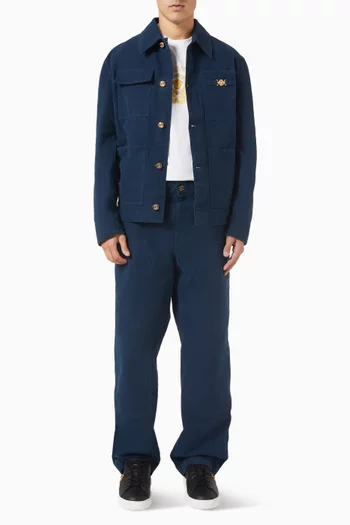 تي شيرت بطبعة ميدوسا قطن