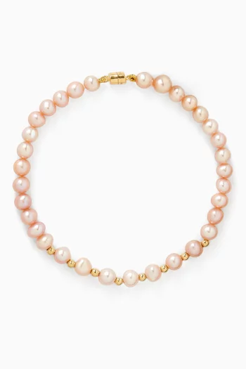 Kiku Pearl Bracelet in 18kt Gold