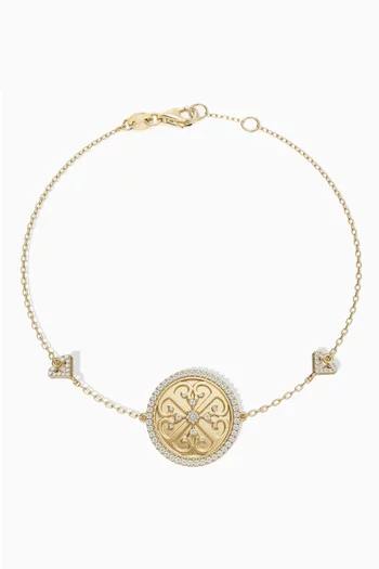 Lace Oria Diamond Bracelet in 18kt Gold