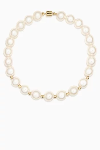 Kiku Pearl Bracelet in 18kt Gold