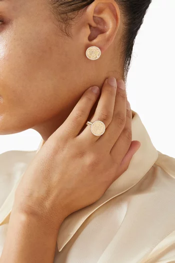 Lace Oria Diamond Ring in 18kt Gold