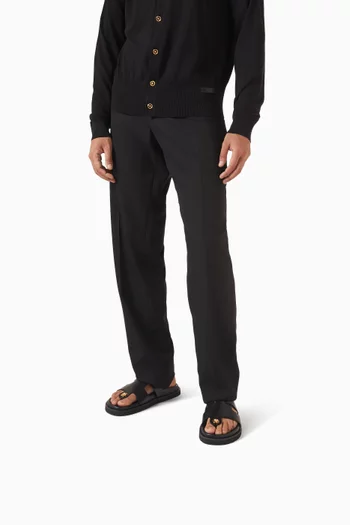 Medusa Sandals in Leather