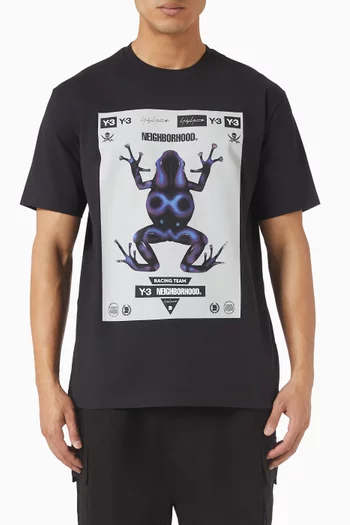 تي شيرت بطبعة NBHD قطن