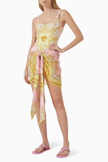 تنورة فولار بنقشة