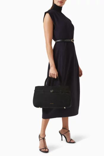 Le Cambon 35 Tote Bag in Suede