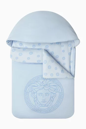 كيس نوم للرضع بطبعة مبطنة قطن جيرسيه