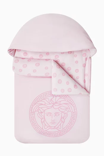 كيس نوم مبطن بشعار ميدوسا