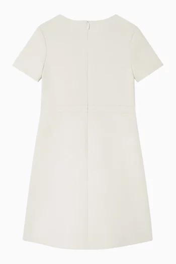 فستان بحياكة ميلانو مزيج فيسكوز