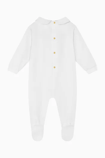 Laurel Crest Sleepsuit in Cotton