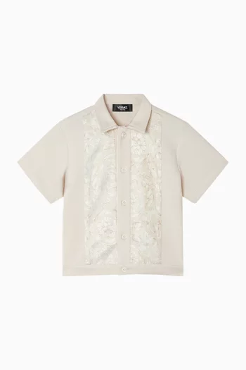 Barocco Panelled Shirt