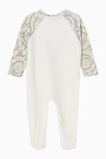 Barocco Logo Pyjama in Cotton