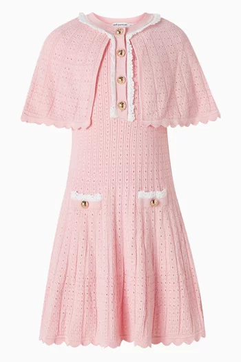 فستان كاب منسوج 