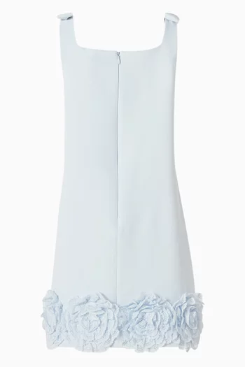 فستان بزهور كريب