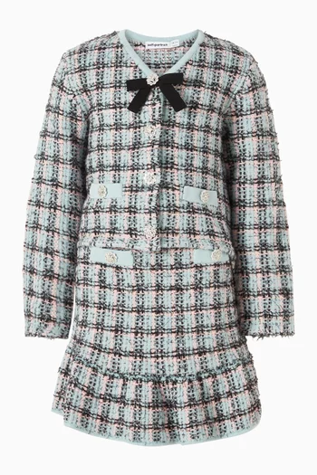 كارديغان بارز الملمس مخطط