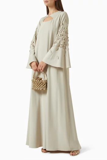 قفطان بزهور بارزة