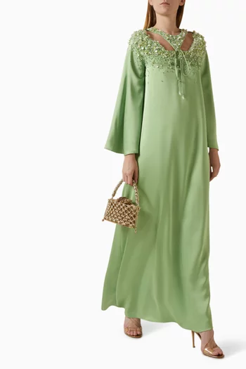 Bead-embellished Kaftan