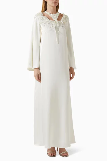 Bead-embellished Kaftan