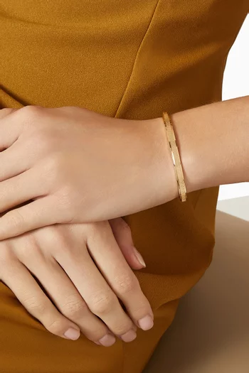 سوار بوزيشن ذهب وردي عيار 18