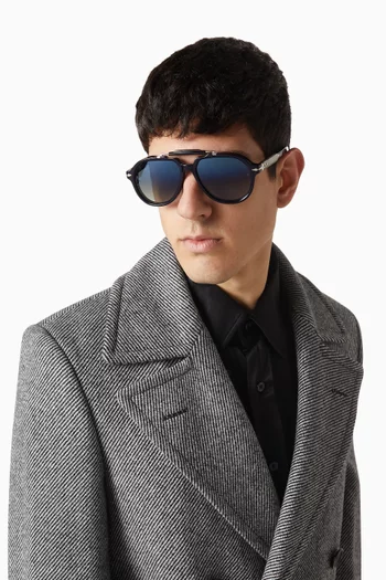 نظارة شمسية ايرتون سينا 1991 بإطار أسيتات