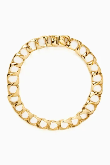 قلادة بتصميم سلسلة من الثمانينيات