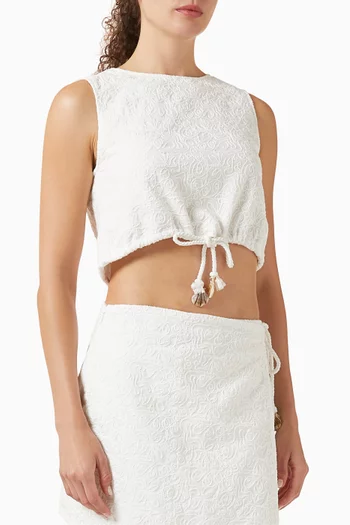 بلوزة دافني قصيرة